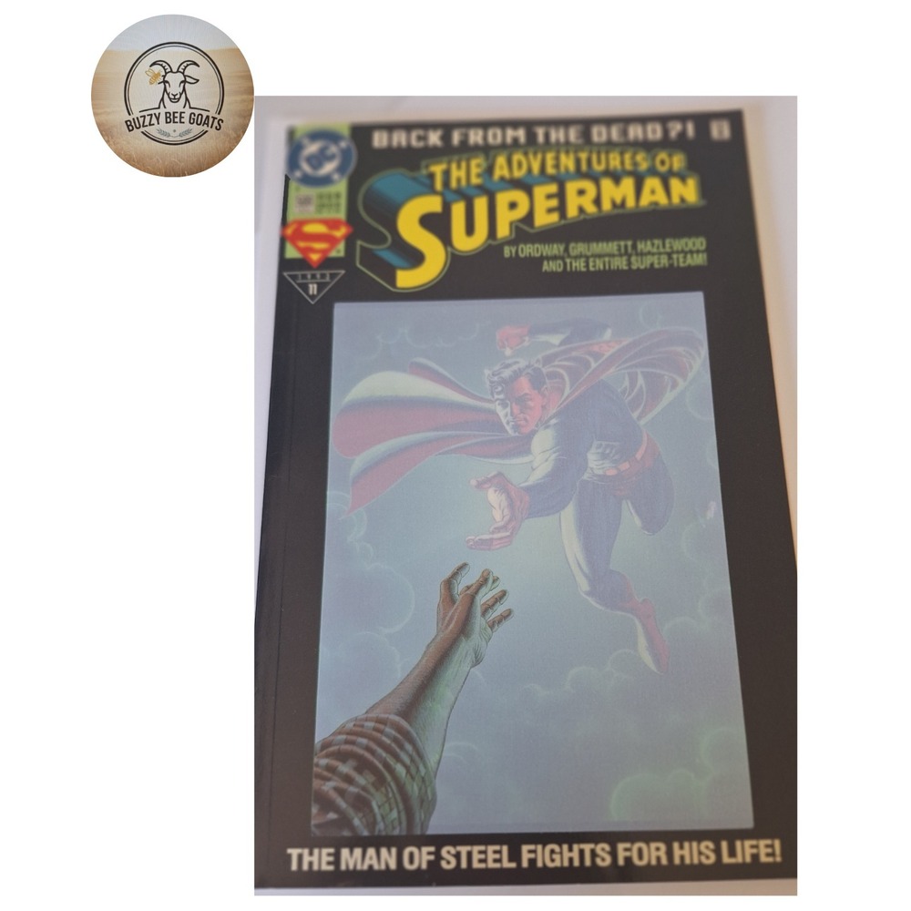 ADVENTURES OF SUPERMAN #500 PLATINUM EDITION DC COMICS 1993 REIGN OF SUPERMEN